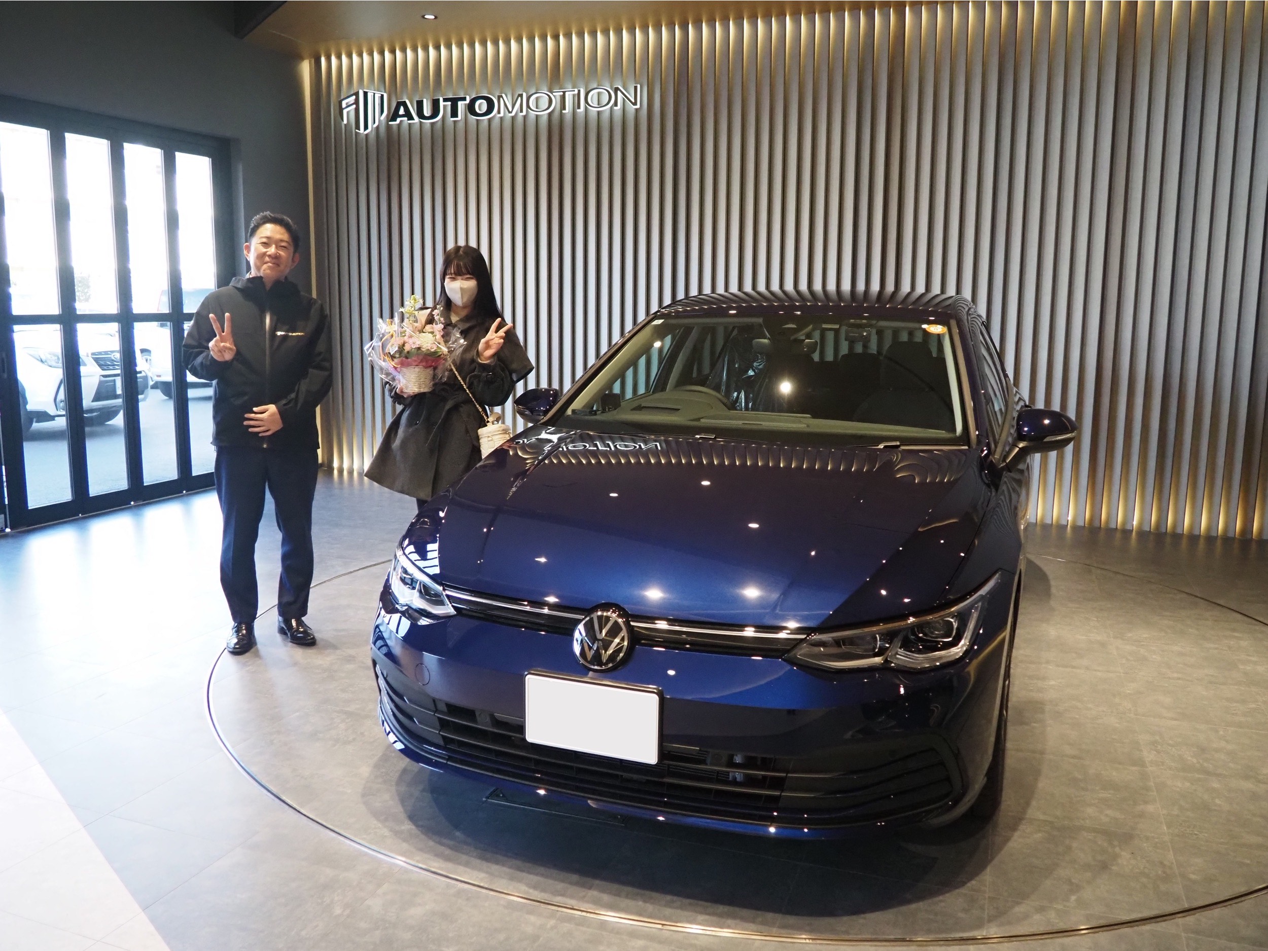 1月18日：ご納車 T様 VWゴルフ
