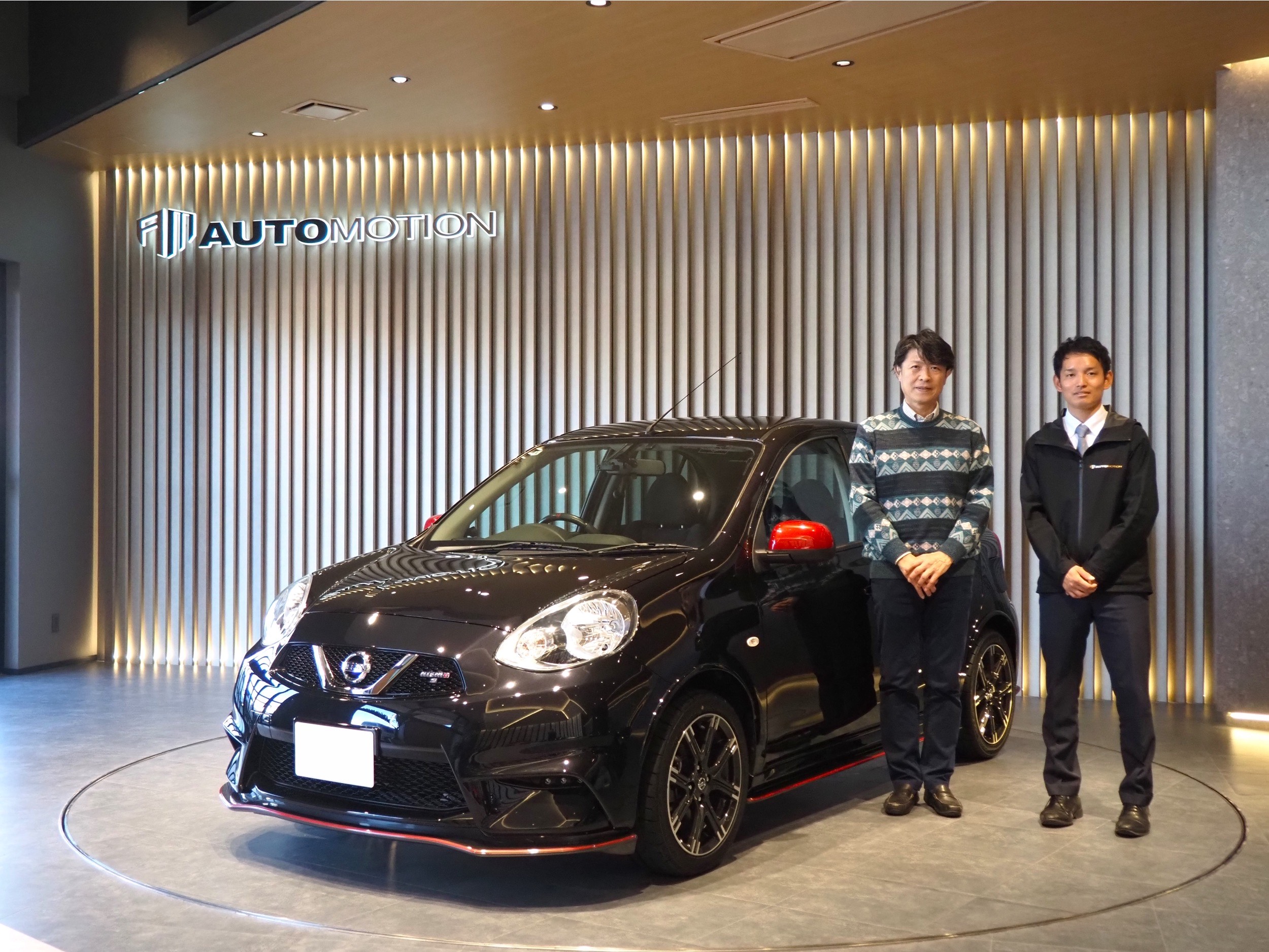 1月19日：ご納車 S様 マーチニスモ