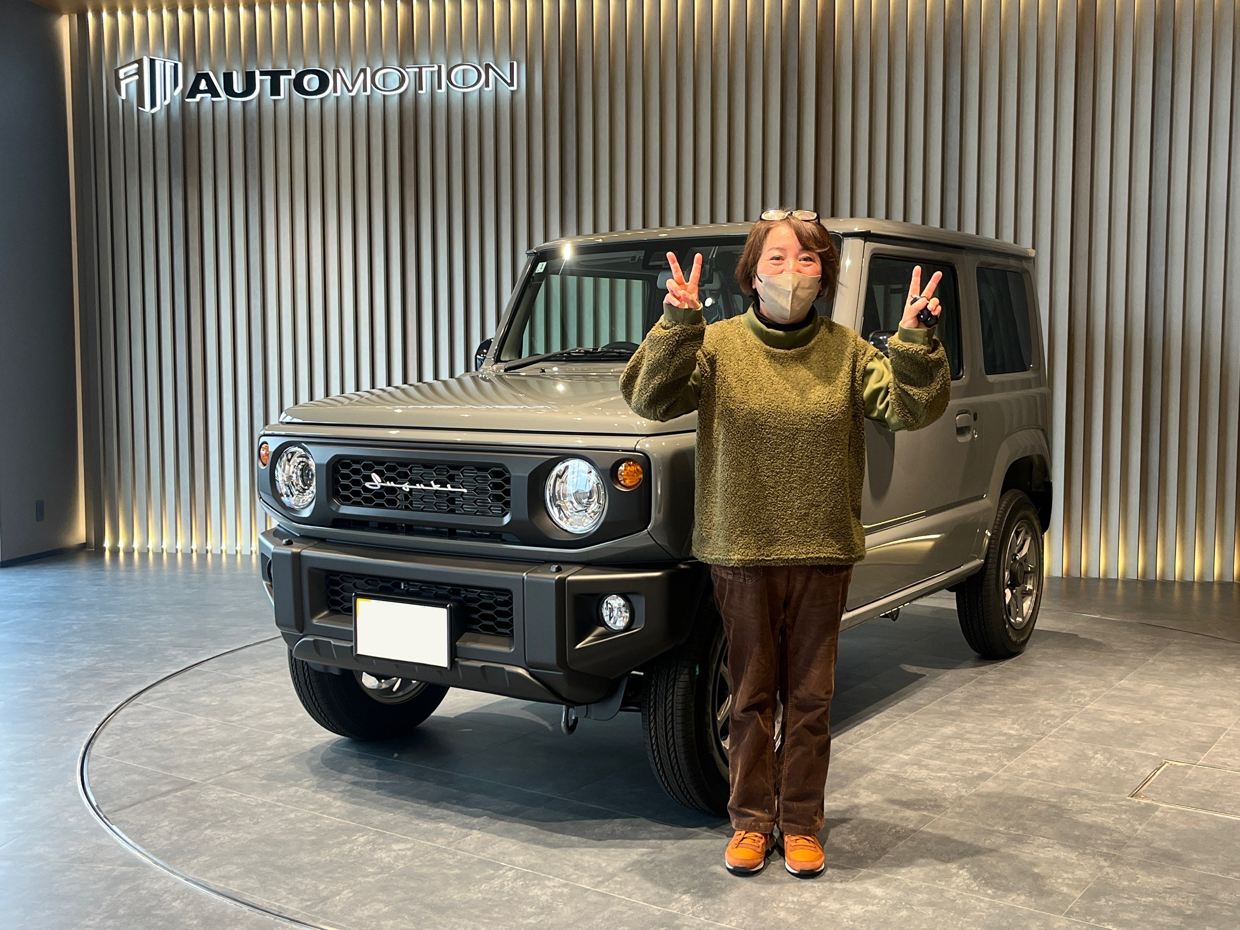 1月27日：ご納車 H様 新車ジムニー