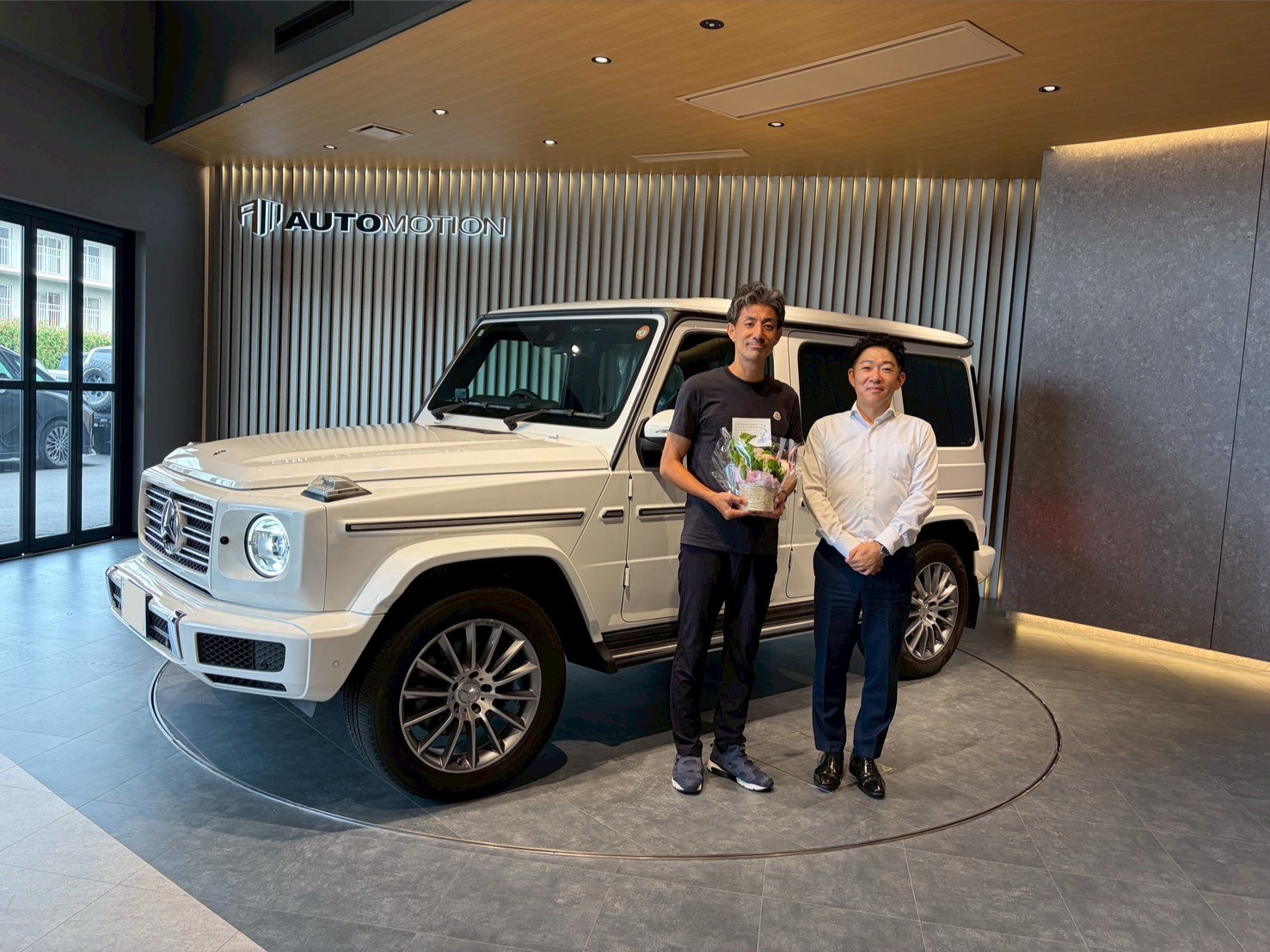 10月19日：ご納車 S様 メルセデスベンツ Gクラス