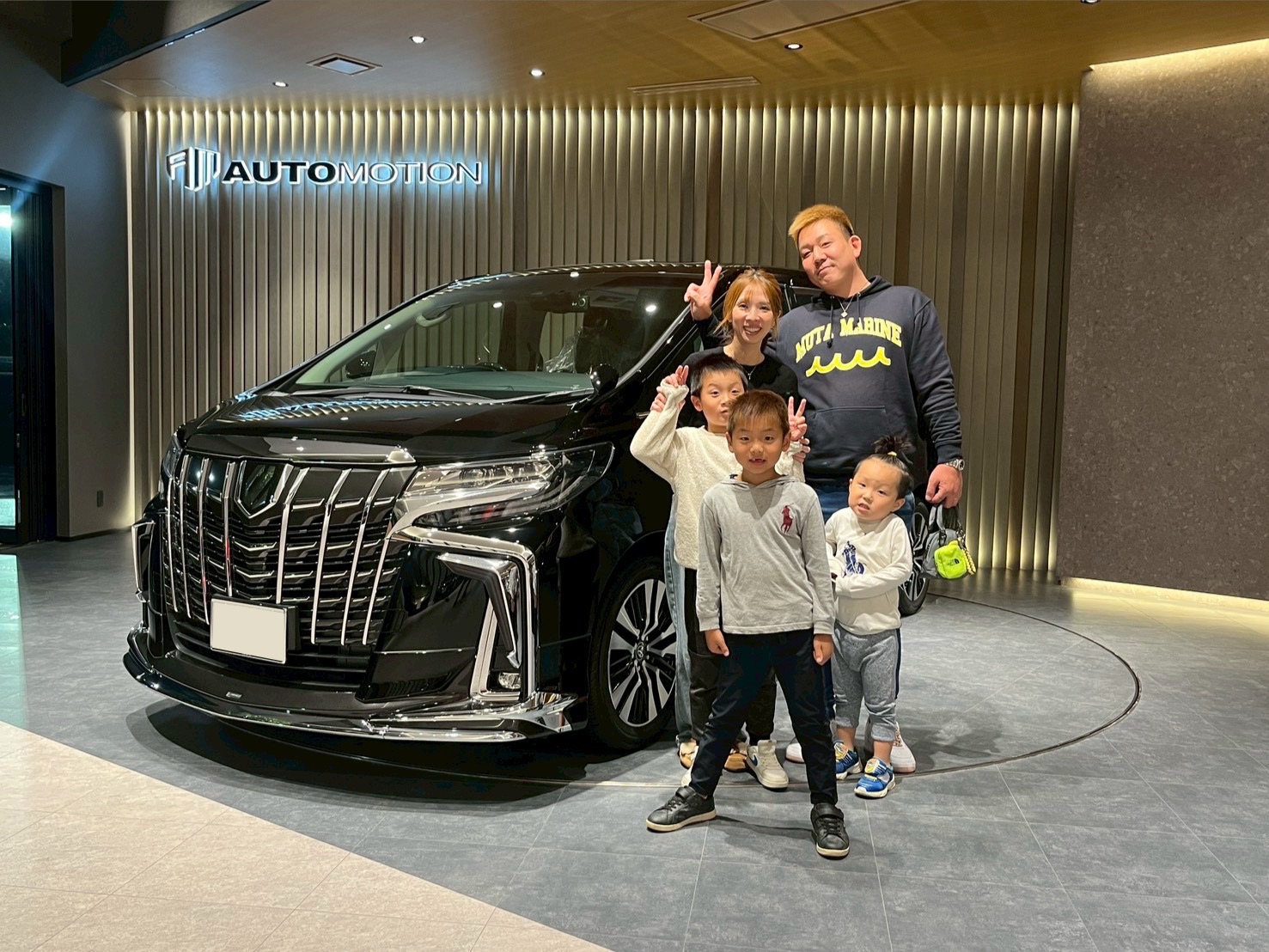 10月25日：ご納車 K様 アルファード