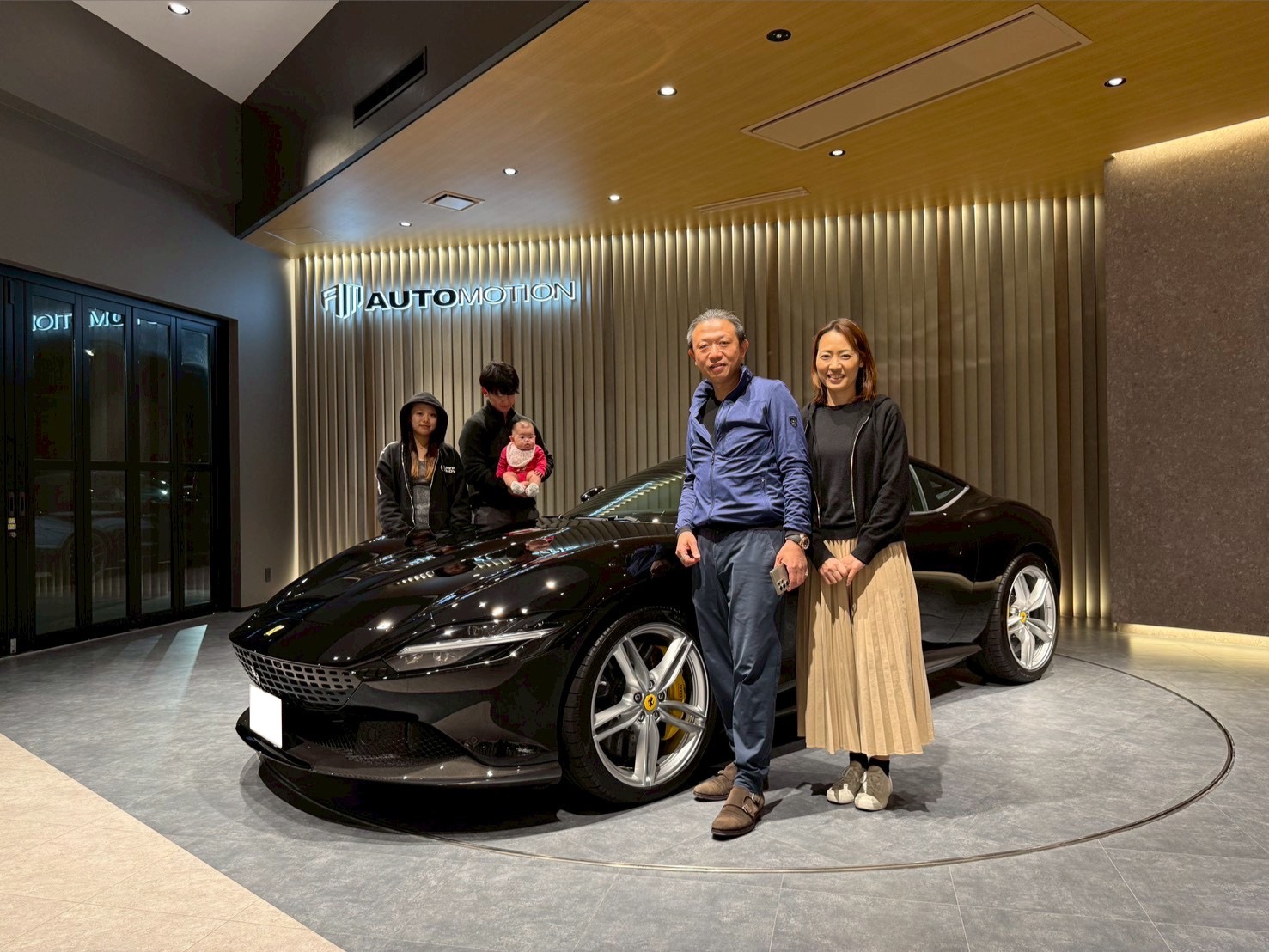 11月10日：ご納車 G様 フェラーリローマ