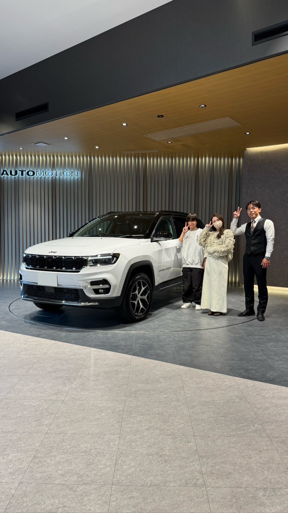 11月21日：ご納車 T様 ジープコマンダー