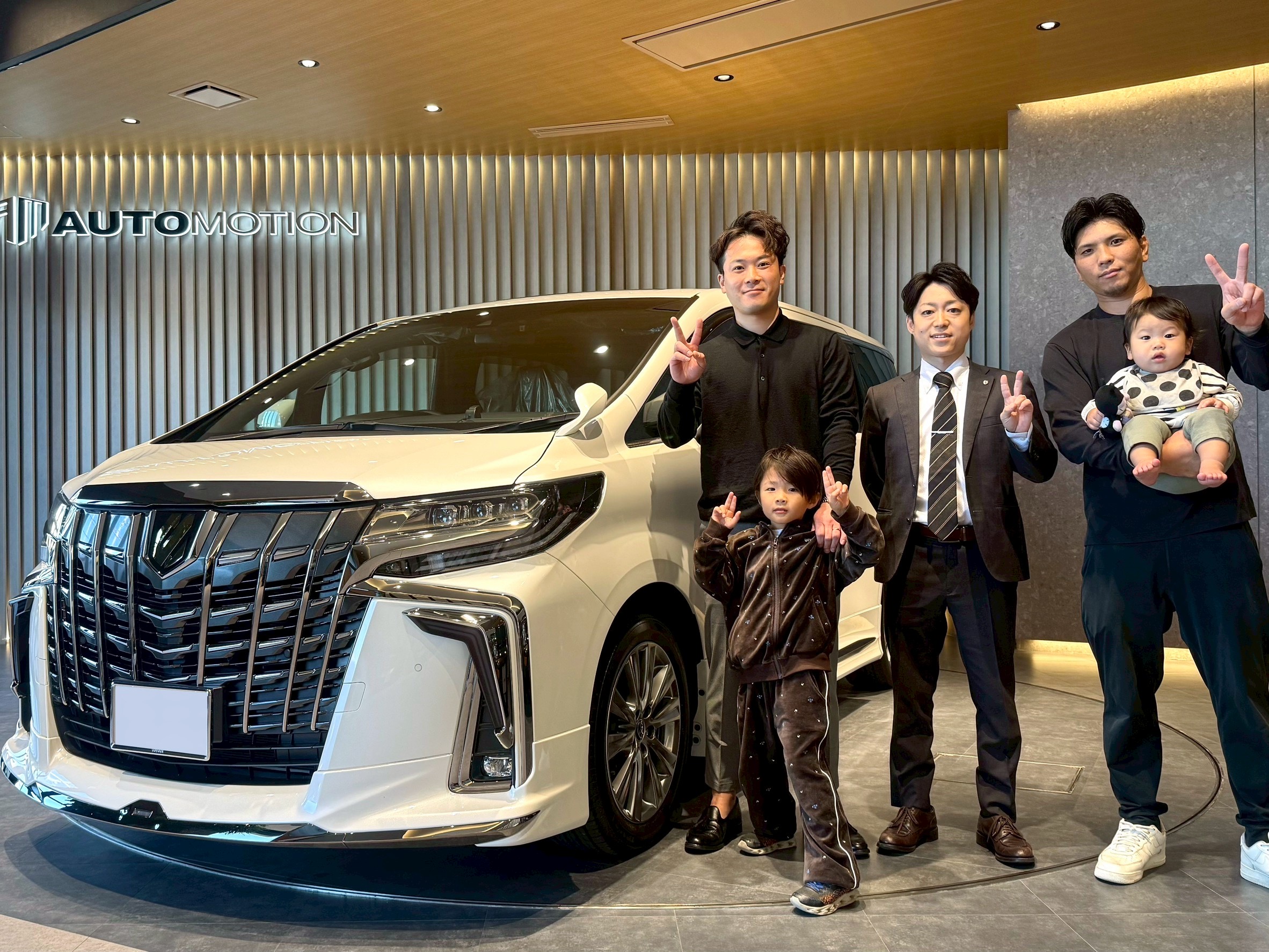 11月8日：ご納車 K様 アルファード