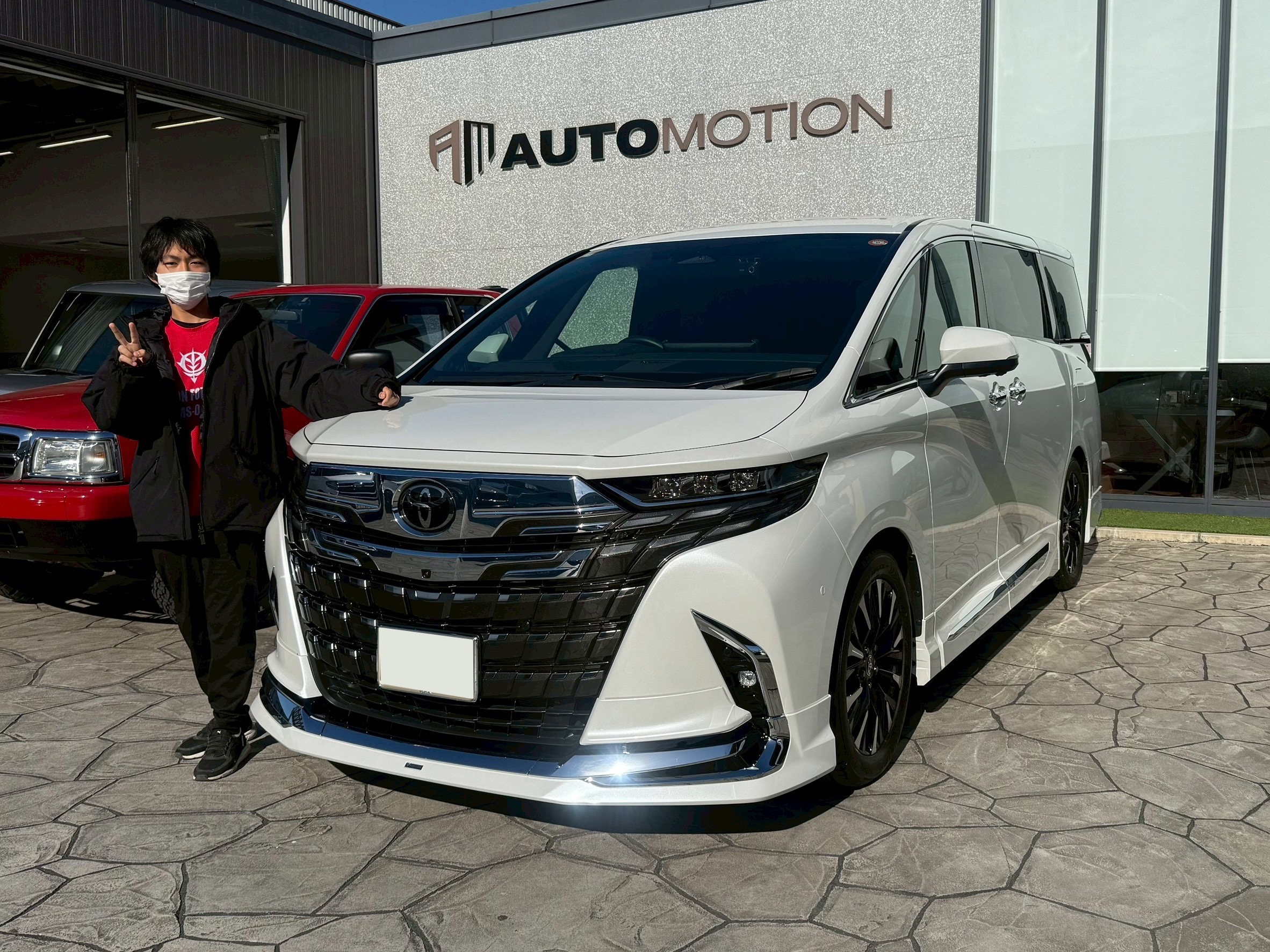 12月13日：ご納車 K様 アルファード