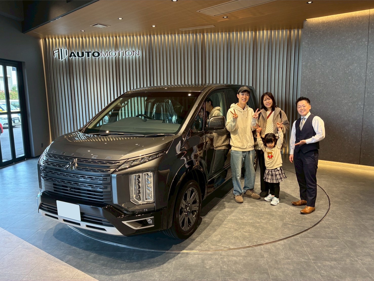 12月18日：ご納車 Y様 デリカD5