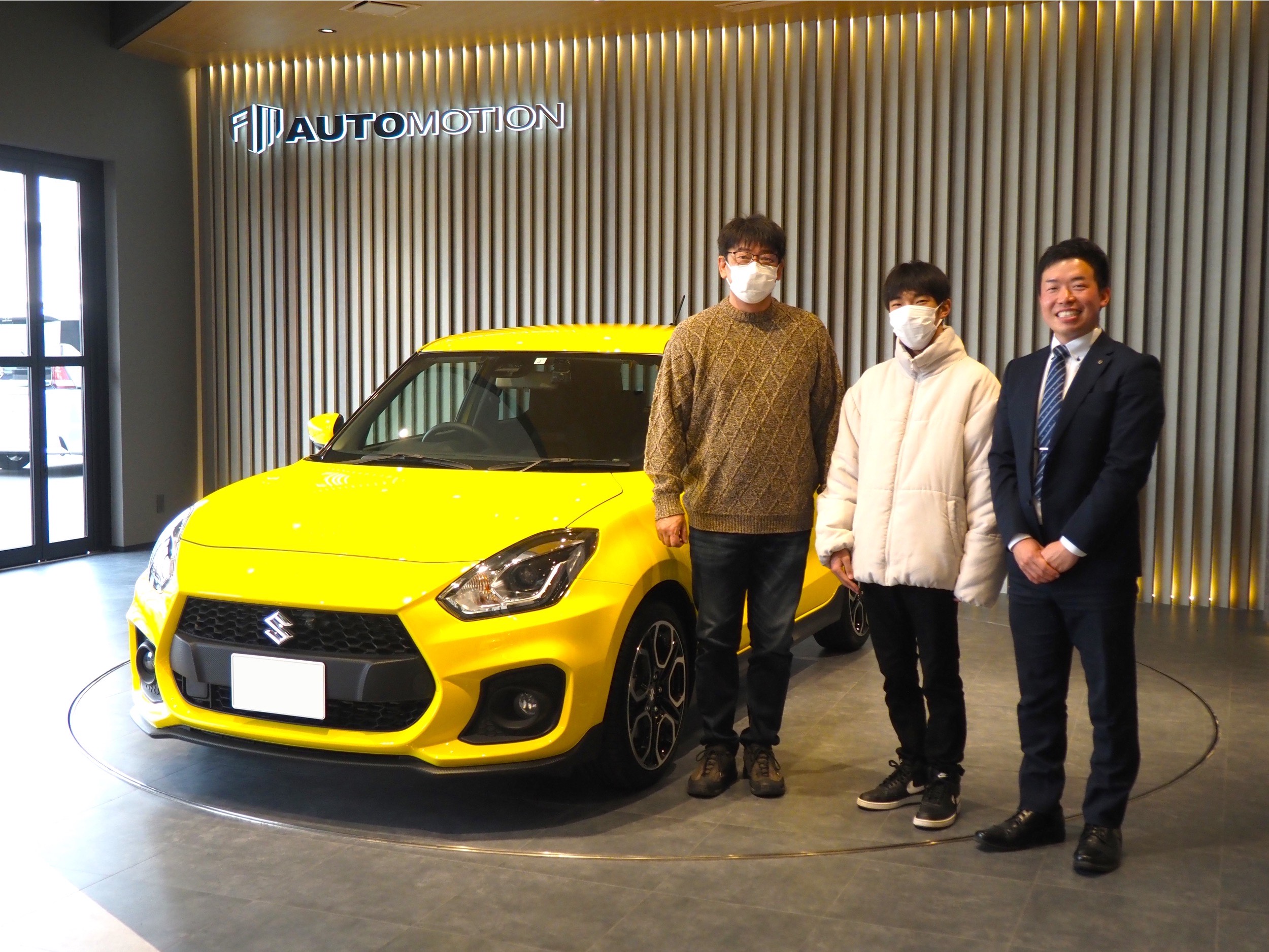 12月21日：ご納車 E様 スイフトスポーツ