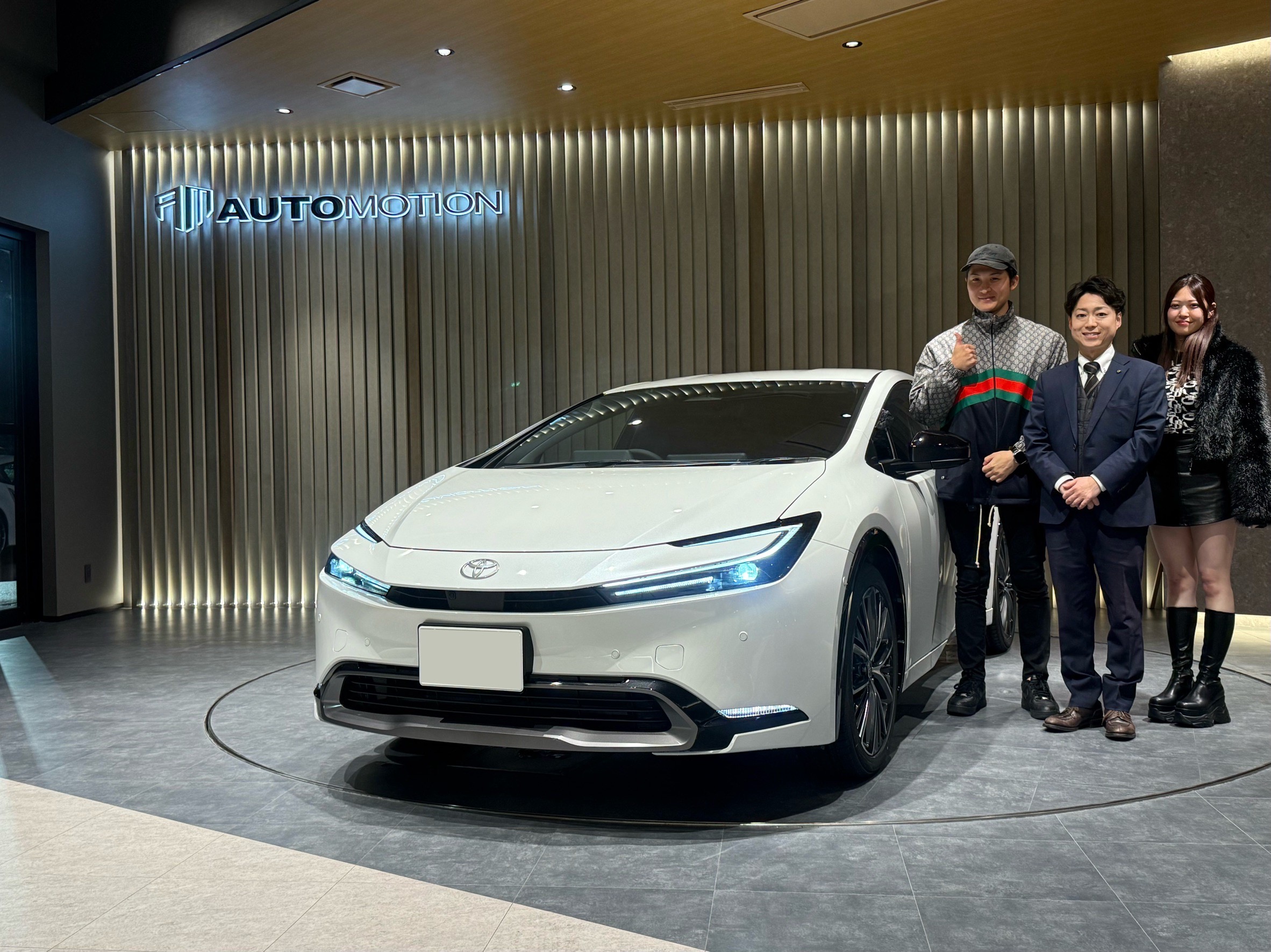 12月21日：ご納車 I様 新車プリウス