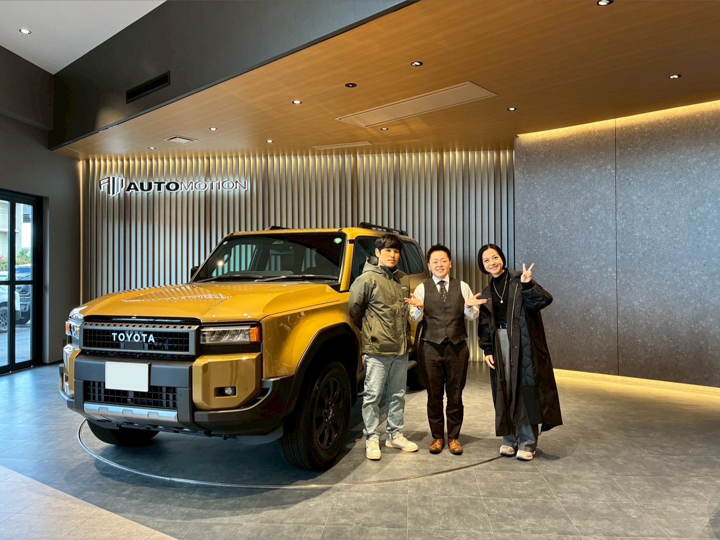 12月26日：ご納車 K様 ランドクルーザー250