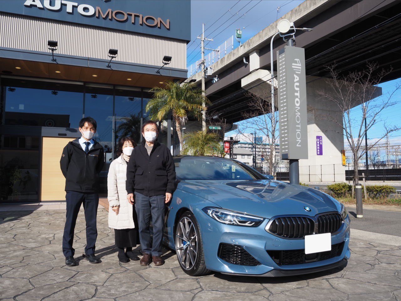 2月12日：ご納車 M様 BMW850i