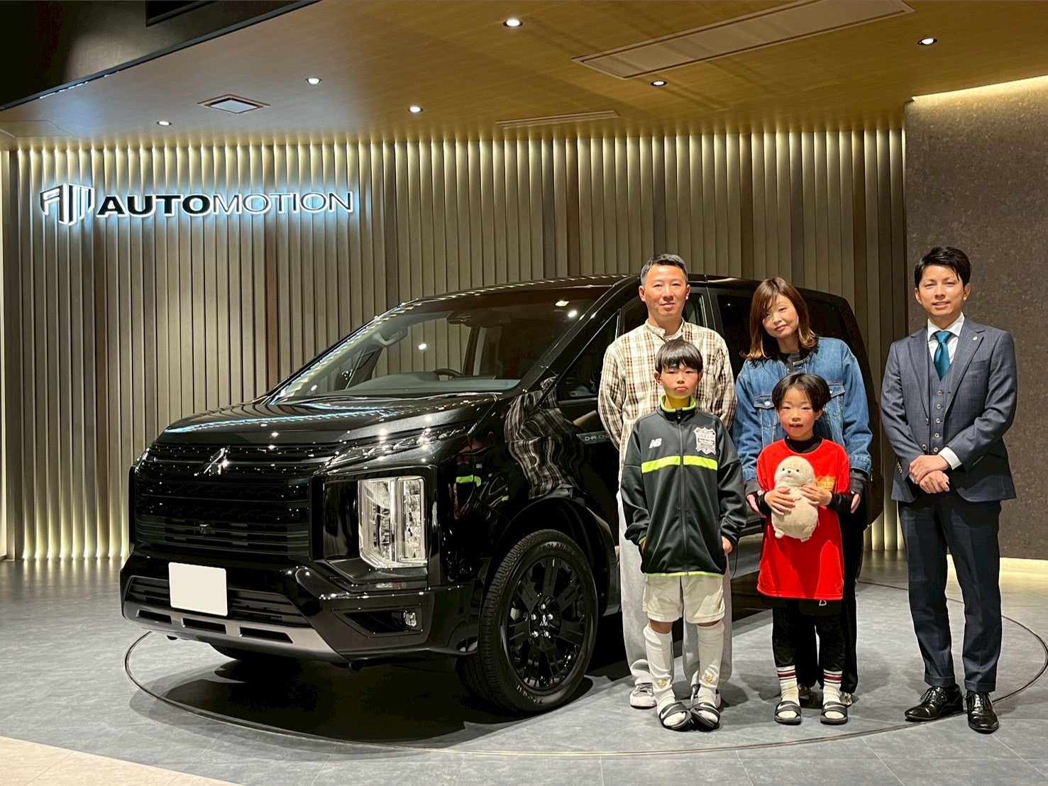 2月14日：ご納車 A様 デリカD5