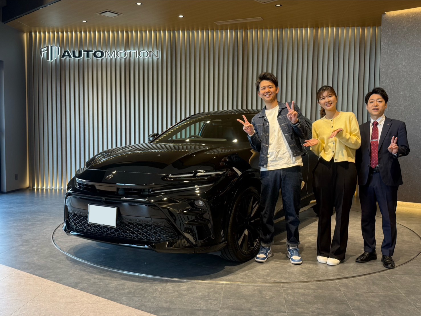 2月15日：ご納車 S様 新車クラウンスポーツ