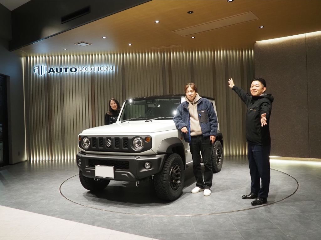 2月4日：ご納車 Y様 新車ジムニーシエラ