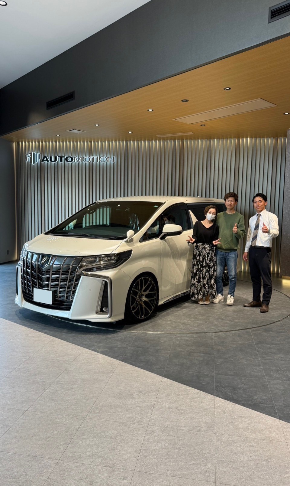 3月25日：ご納車 S様 アルファード