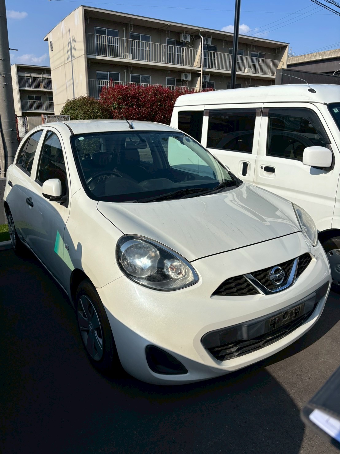 4月19日：ご納車 S様 マーチ