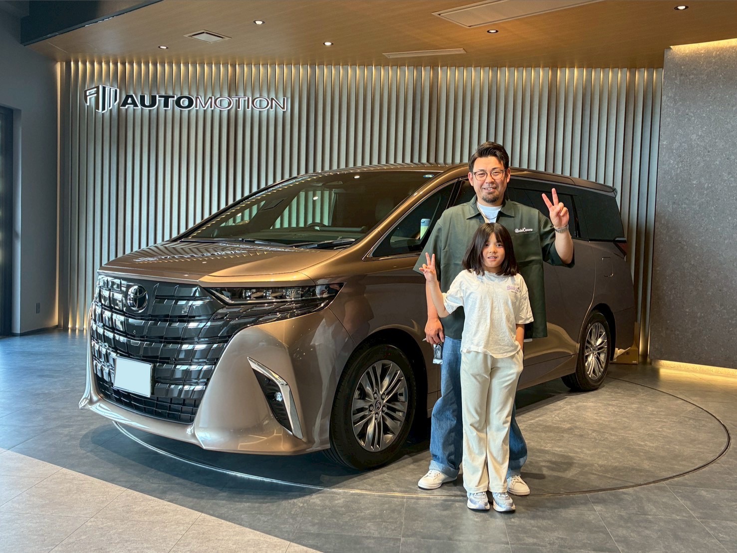 5月1日：ご納車 K様 新車アルファード