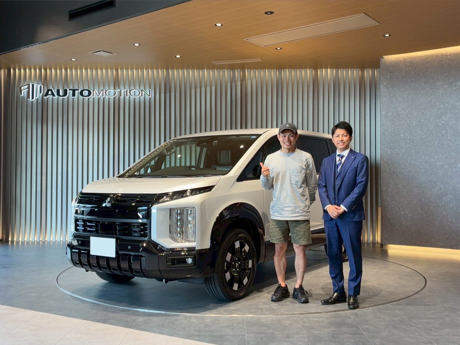 5月1日：ご納車 K様 新車デリカD5