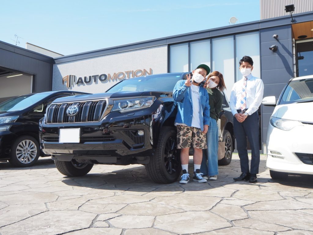 5月8日 ご納車 Y様 ランドクルーザープラド