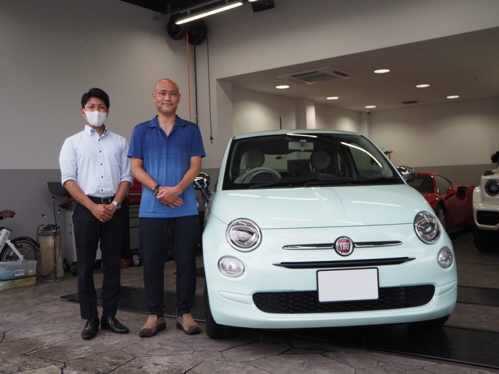 6月21日 ご納車 J様 フィアット500