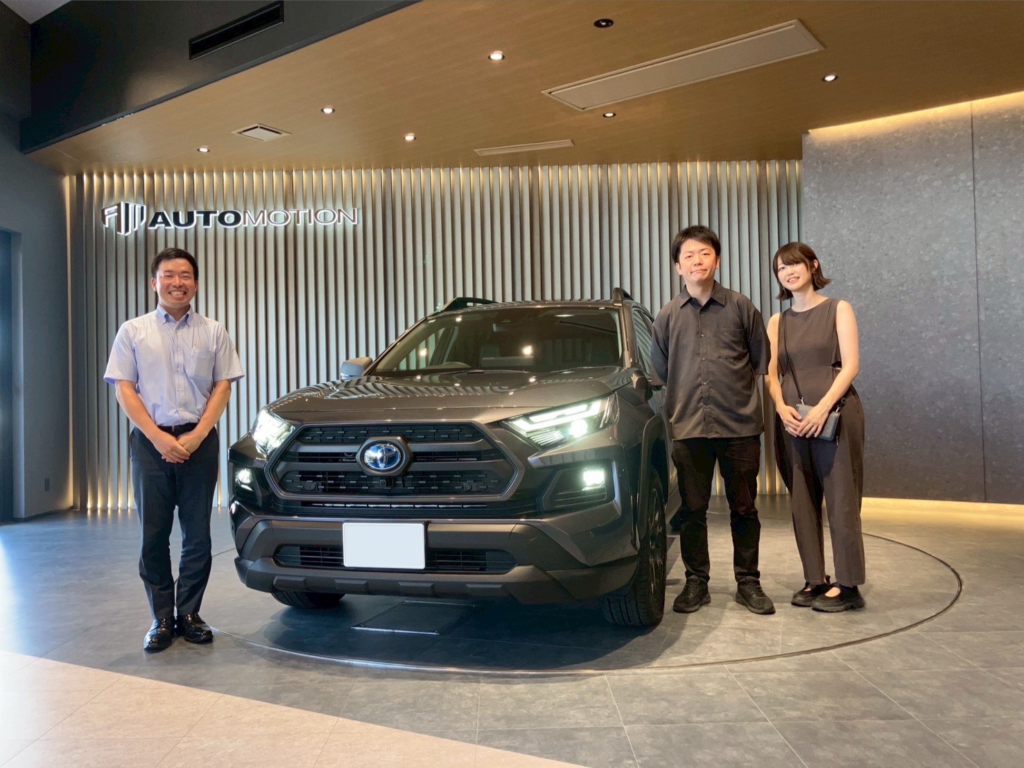 7月20日：ご納車 A様 RAV4
