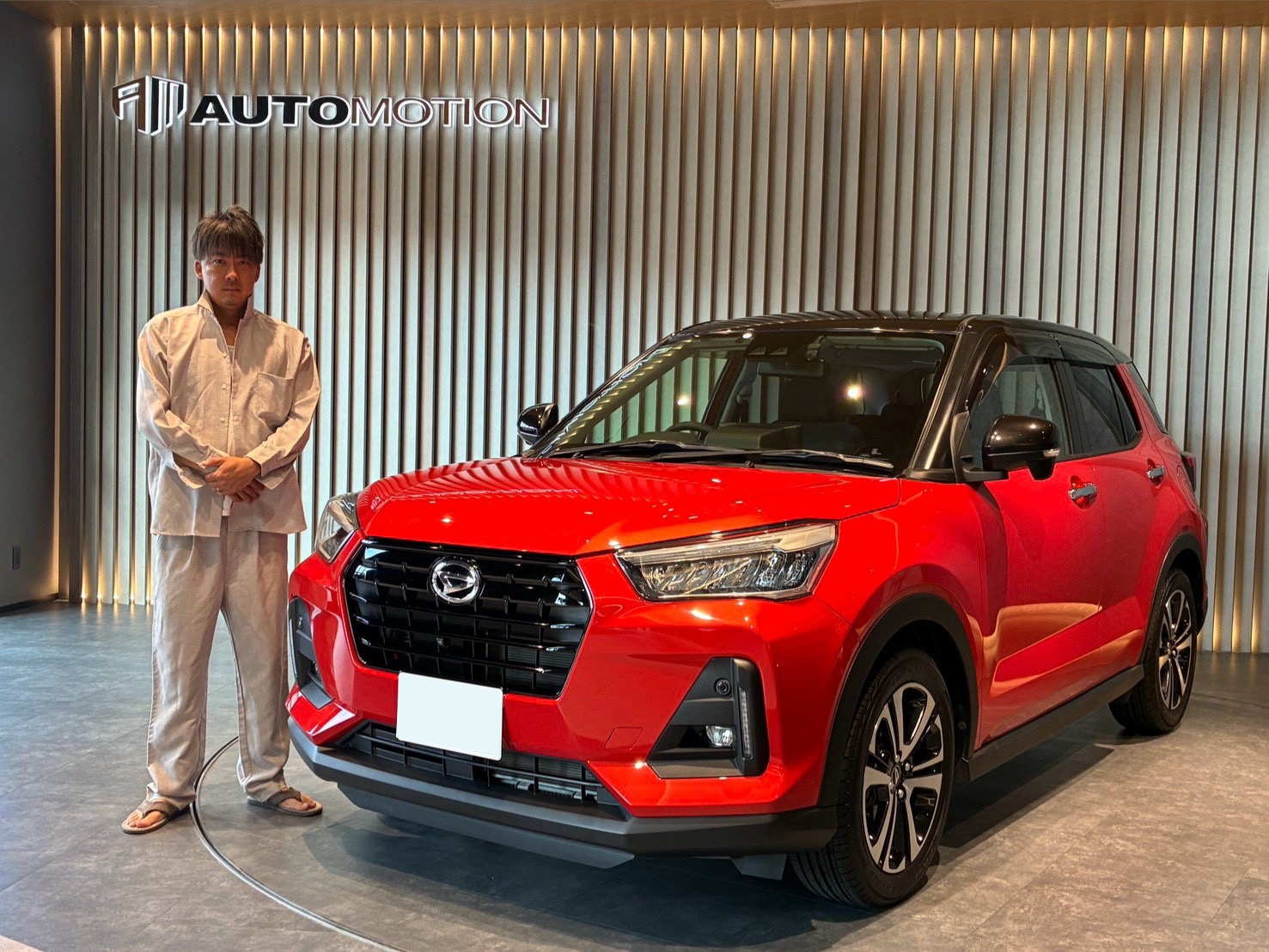 7月25日：ご納車 O様 ロッキー