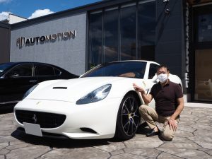 フェラーリカリフォルニアご納車させていただきました フェラーリカリフォルニアご納車させていただきました