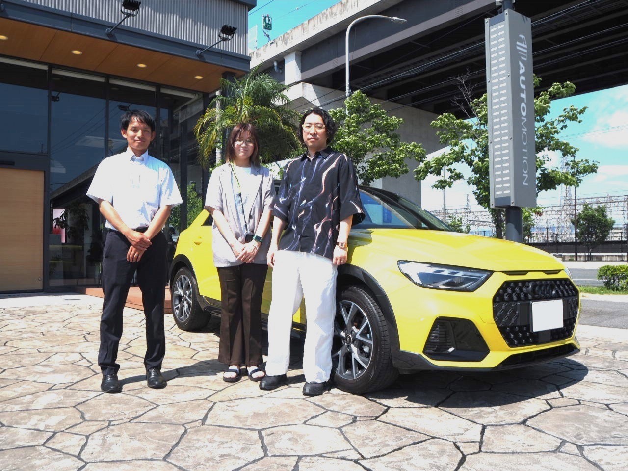 7月6日：ご納車 M様 アウディA1