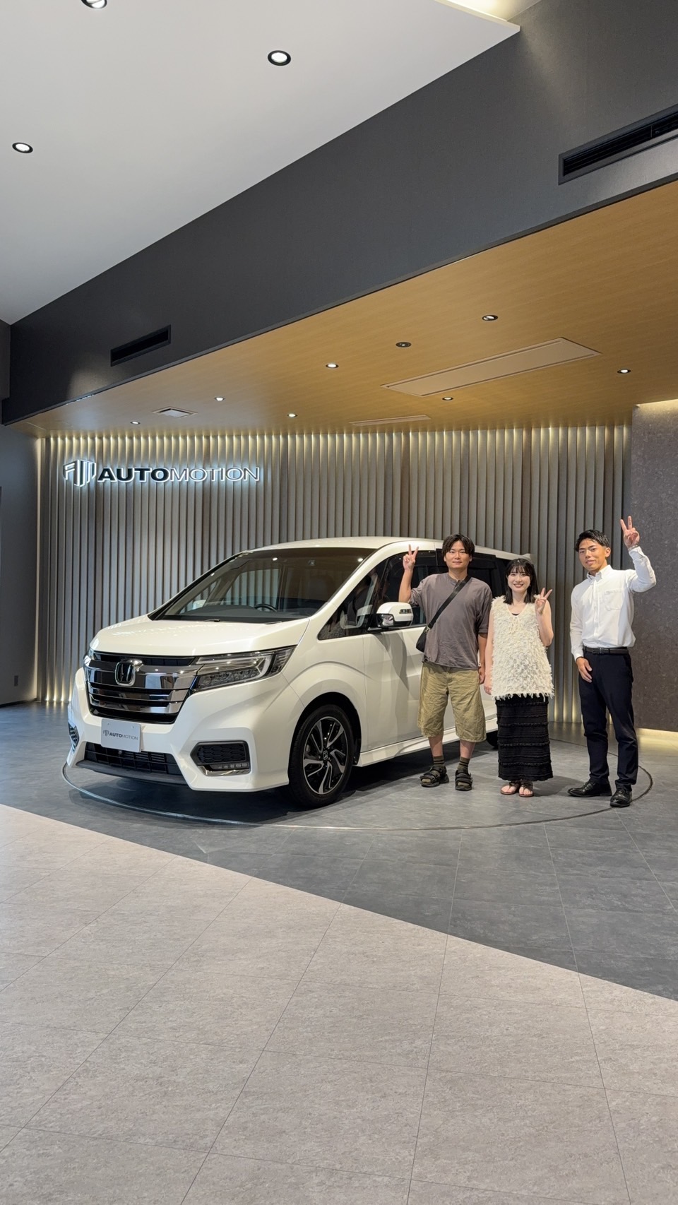 8月11日：ご納車 O様 ステップワゴン