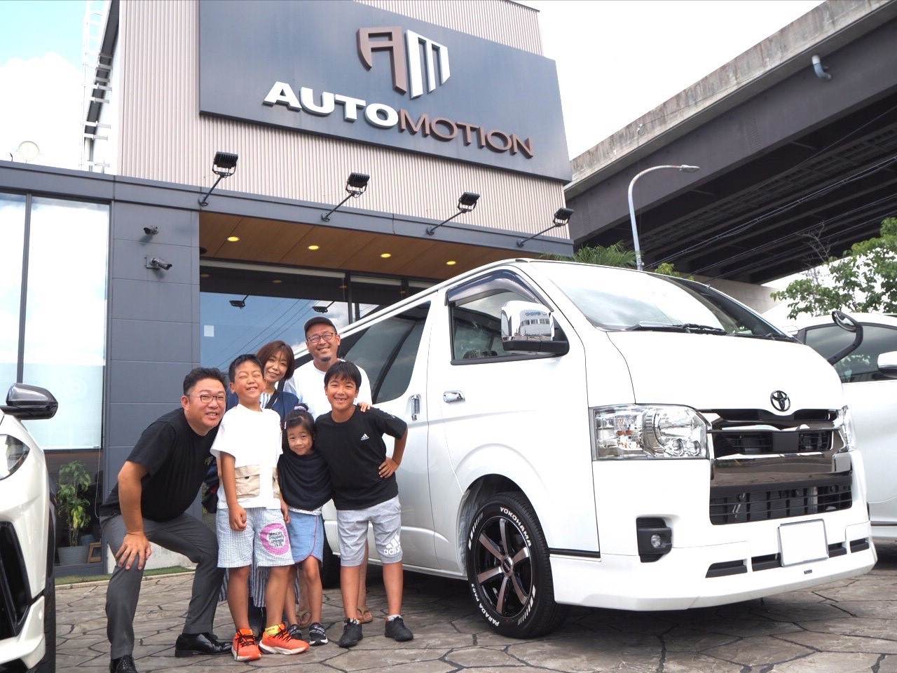 8月11日：ご納車 A様 新車ハイエース