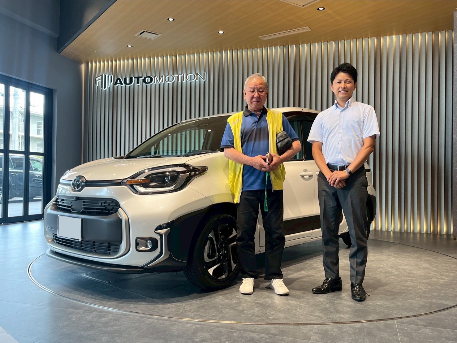 9月4日：ご納車 A様 新車シエンタ