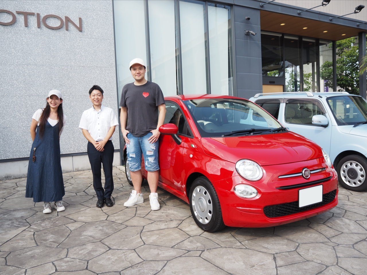 9月8日：ご納車 M様 フィアット500