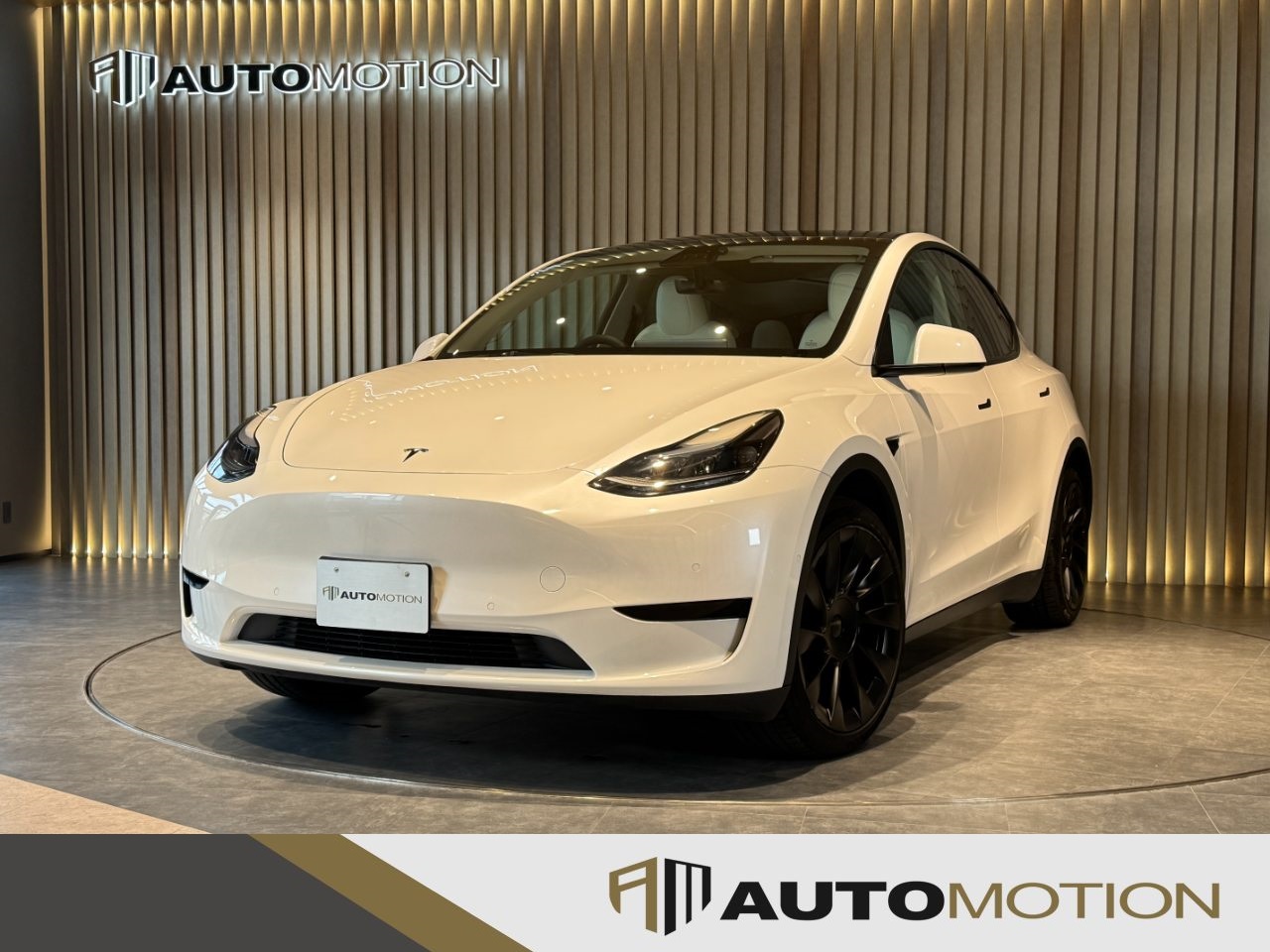 テスラモデルY　白　R4