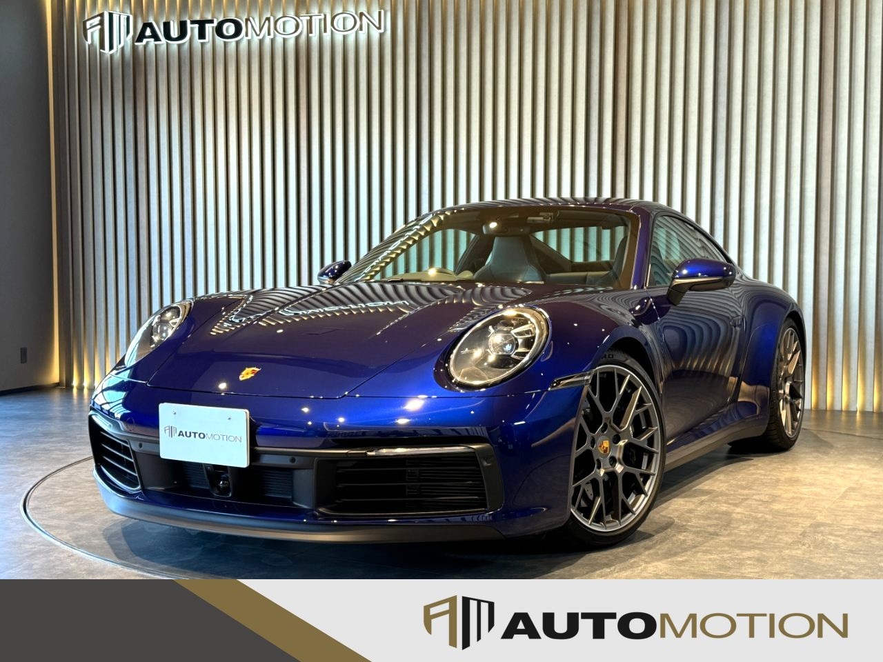 ポルシェ911カレラ　青　R1