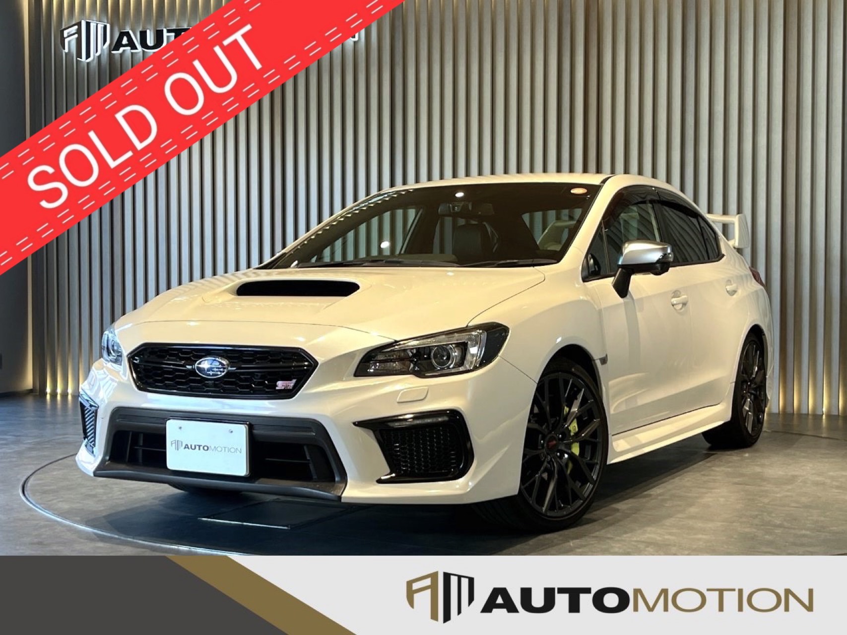 スバルWRX　白　H29年