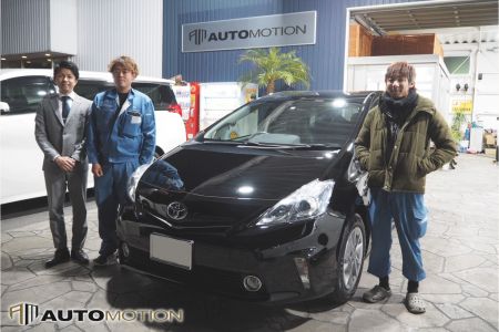 3月22日：ご納車 K様 プリウスα