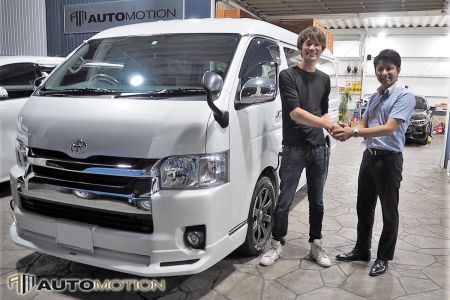 7月5日：ご納車 S様 ハイエース