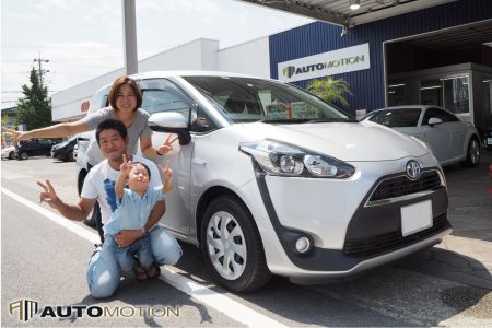 8月25日：ご納車 O様 シエンタ