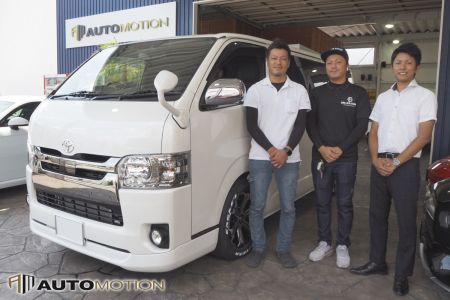 9月2日：ご納車 F様 新車 ハイエース