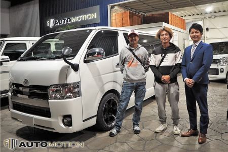 11月16日：ご納車 K様 新車 ハイエース