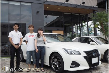 7月5日：ご納車 N様 クラウンアスリートHV