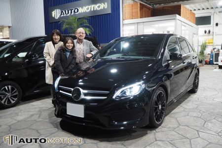 2月1日：ご納車 K様 ベンツB２５０