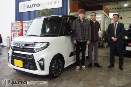 2月16日：ご納車 W様 タントカスタムRS