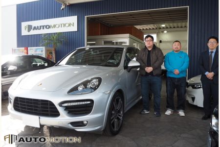 2月24日：ご納車 K様 ポルシェカイエンGTS