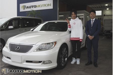 3月30日：ご納車 F様 レクサスLS460