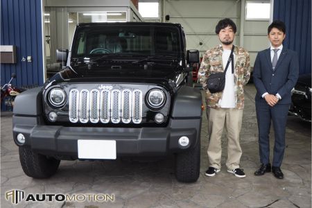 4月20日：ご納車 M様 ジープ ラングラー