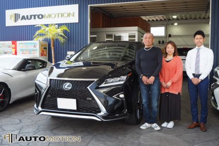 4月30日：ご納車 N様 レクサスRX200t