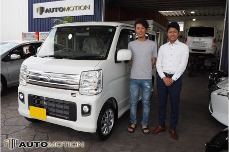 5月22日：ご納車 M様 新車エブリィワゴン