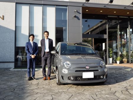 10月30日：ご納車 F様 フィアット500
