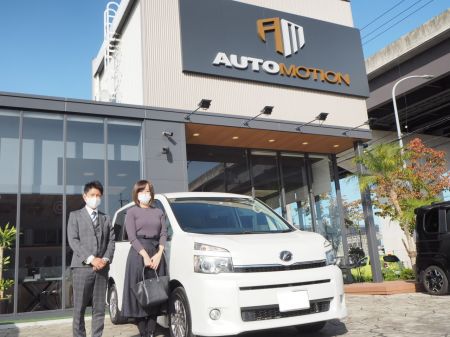 10月31日：ご納車 Y様 ヴォクシー