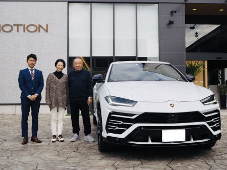 11月12日：ご納車 F様 ランボルギーニウルス